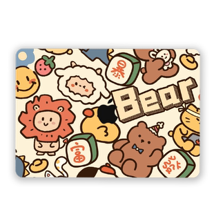 简约风适用macbookpro14保护壳air15苹果电脑macbook笔记本保护套16寸贴纸M2贴膜配件13.6外壳13.3软壳M2防摔