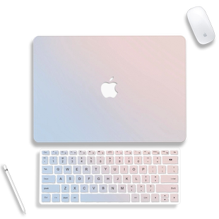 2025款渐变色macbookpro保护壳适用M3苹果mac笔记本macbook air电脑套pro配件14寸13.3透明16英寸膜15硅胶mbp