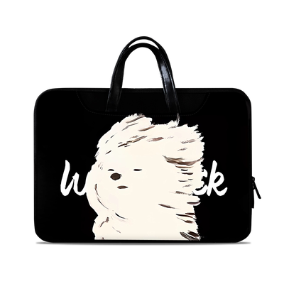 花朵电脑包女适用2024新款苹果macbookair13联想小新Pro16华为matebook14小米戴尔华硕惠普ins风手提袋15.6寸