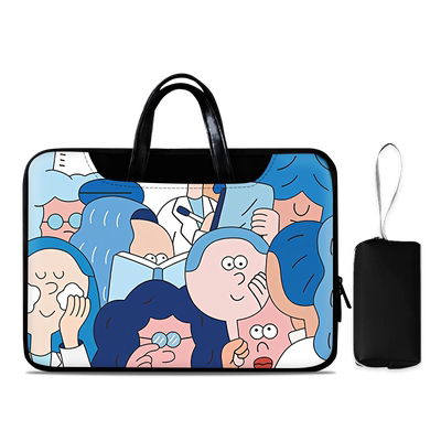 全开合电脑包简约可爱