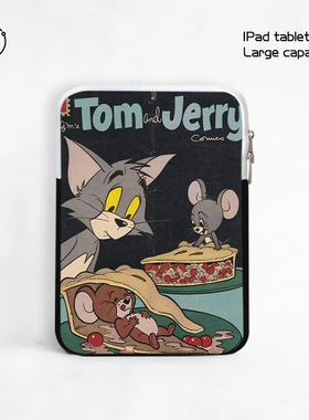 猫和老鼠电脑平板内胆包适用苹果iPad10.9华为matebook保护套pro11寸收纳包10.5袋小米9.7防摔加厚macbookair