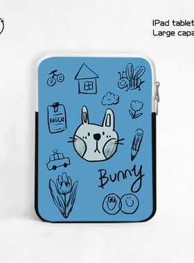 2024新款插画笔记本电脑包14寸手提适用苹果macbook华为matebook联想小新pro16air13内胆15.6平板收纳e保护套