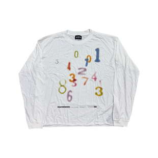 HEAVENKNOWS NEW VINTAGE 140G 洗水做旧卷边长袖 Numbers
