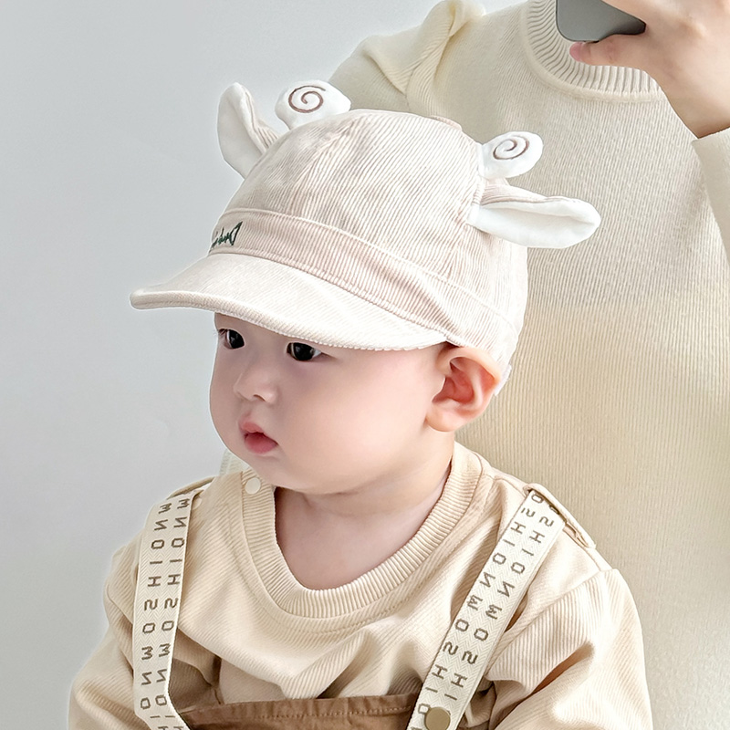 鸭舌帽可爱软檐男女宝宝棒球帽