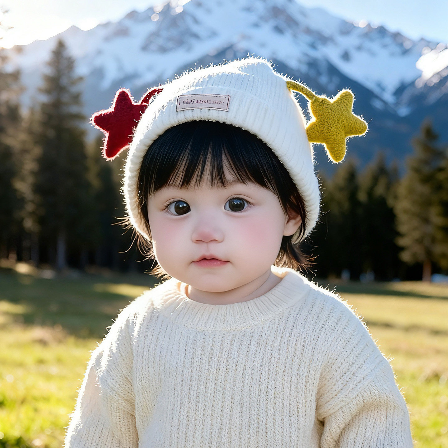 儿童帽子冬季韩版时尚百搭男童女孩针织套头帽秋冬宝宝加厚毛线帽,童装/婴儿装/亲子装,帽子,淘宝优惠券,粉丝福利购,淘宝优惠卷