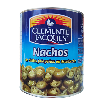 墨西哥进口蒂拉哈雷派尼奥辣椒圆切片2.8kg 酸辣辣椒圈jalapeno