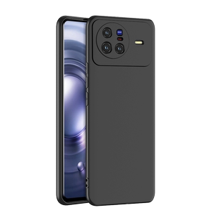 适用于vivox80手机壳磨砂黑色V2183A软壳外壳防摔vivox八十软硅胶全包