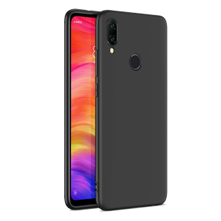 适用红米note7手机壳磨砂黑软小米note7外壳防摔M1901F7E软硅胶全包Redmi Note7保护套潮RedmiNote7pro手机套