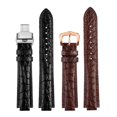 卡地亚蓝气球系列鳄鱼皮表带