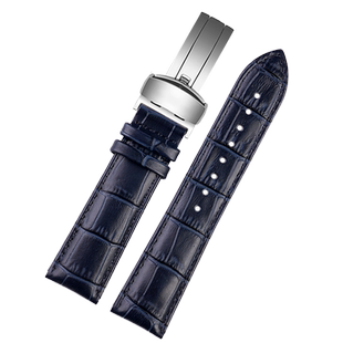 适配卡西欧海洋之心EFB-670 EFS-S500/510 efb530真皮手表带 22mm