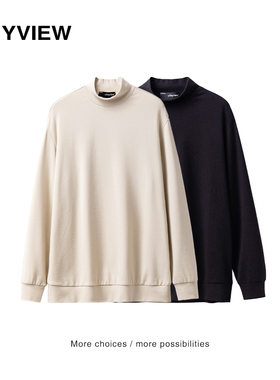 Anyview男装休闲时尚青年长袖T恤男个性立体字母印花2251T1001