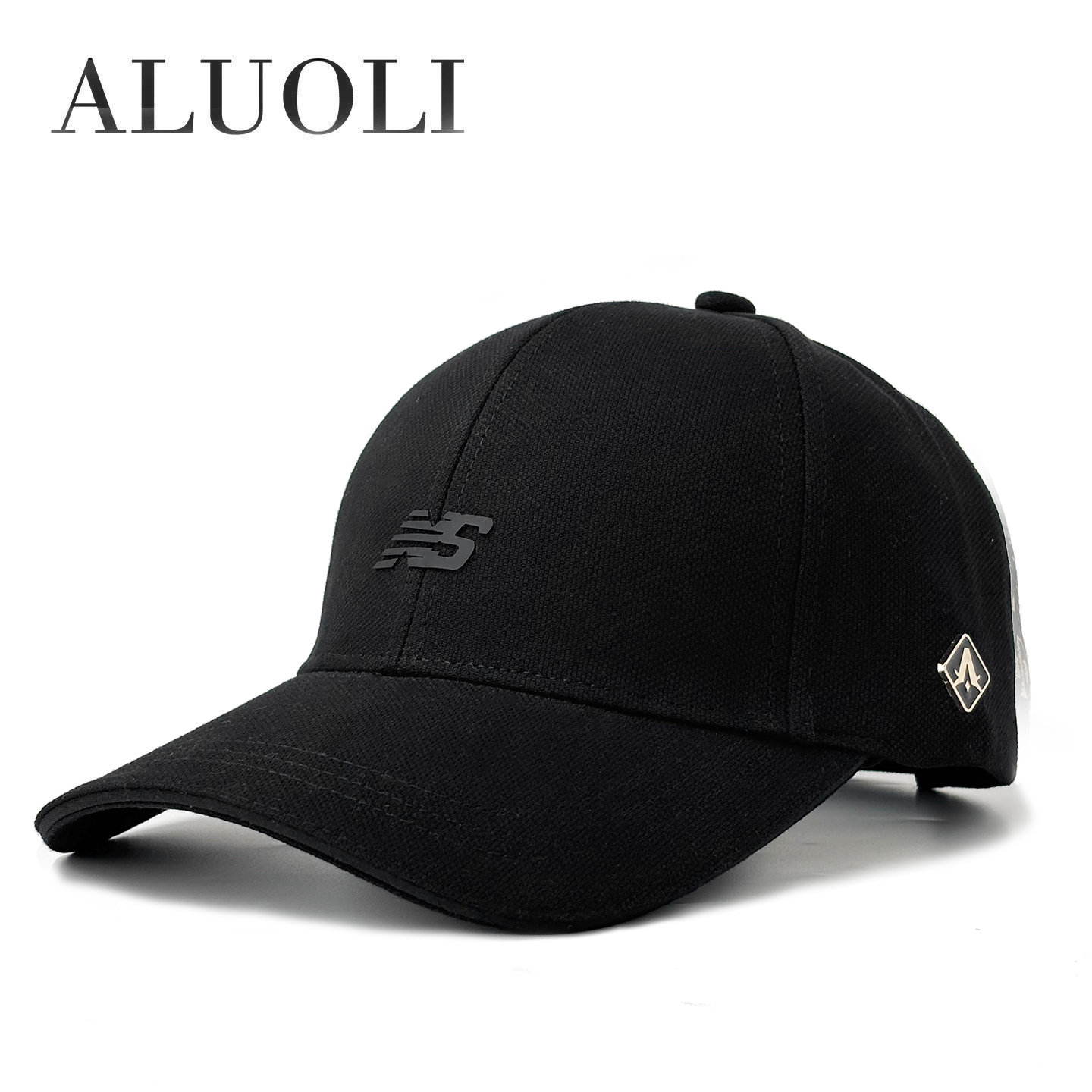 阿萝璃帽子棒球帽男款2025新款鸭舌帽春秋季刺绣硬顶高端休闲防晒