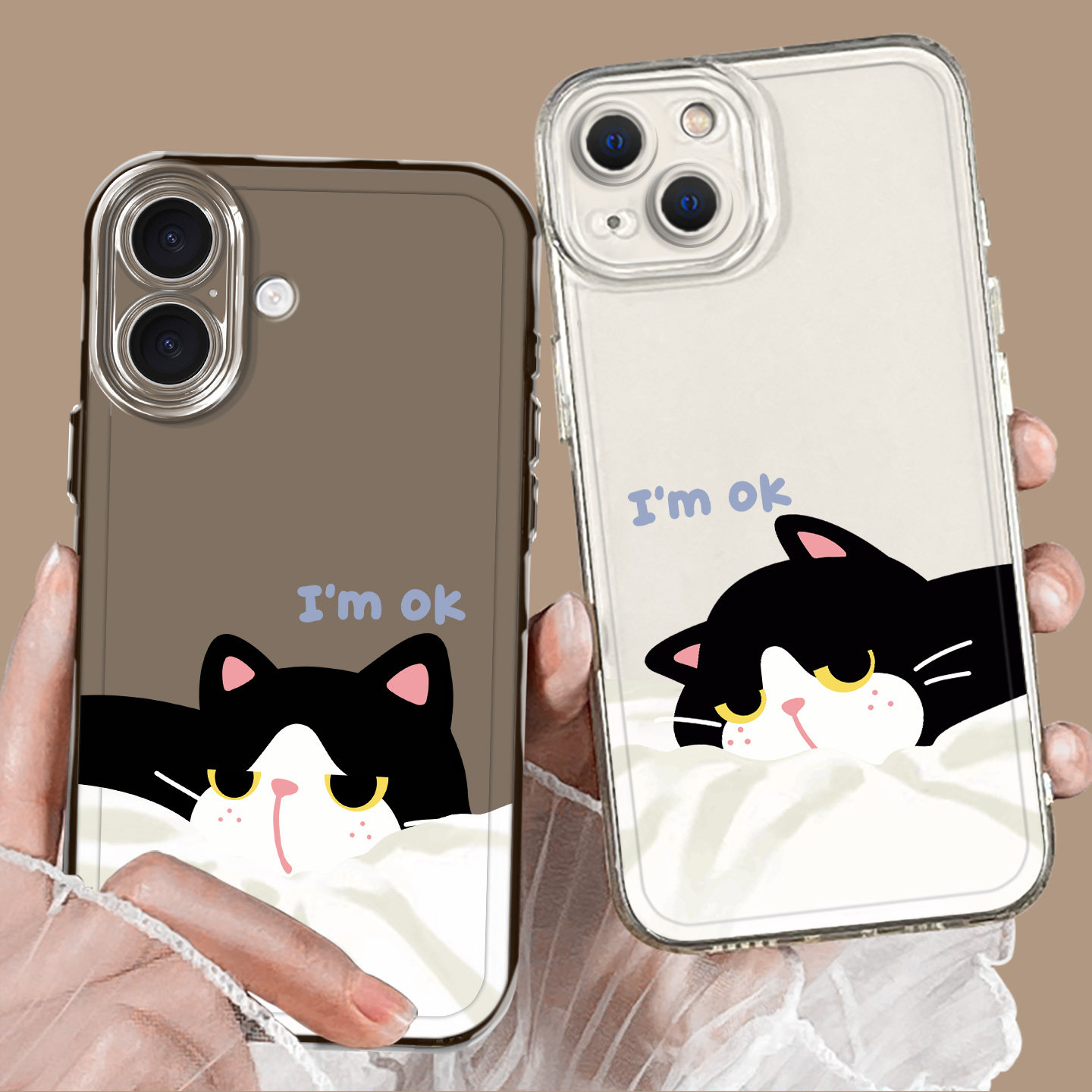 被窝猫咪适用华为nova15手机壳mate80Promax创意pura70小众60/50情侣40Pro可爱30e透明p女14男13套12/11/10/9,3C数码配件,手机保护套/壳,淘宝优惠券,粉丝福利购,淘宝优惠卷