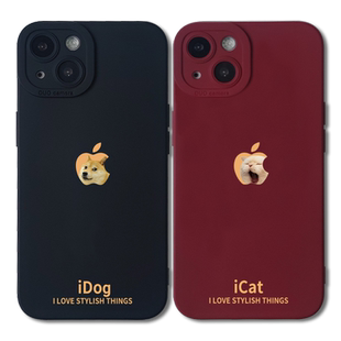 cheems小狗适用17air苹果14pro手机壳dog修狗16/13搞怪11柴犬iPhonexsmax/xr情侣x狗头12迷你8plus/15/7p搞笑