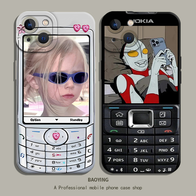 Y2K适用苹果16手机壳欧美