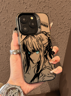 saber适用neo10pro手机壳z9turbo+薇尔iqoo12套11s莉15特neo8pro/7动漫6se/iq一加13t二3次元1+ace5至尊2v/r