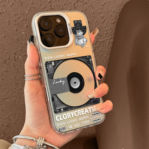 CD唱片适用华为pura80手机壳