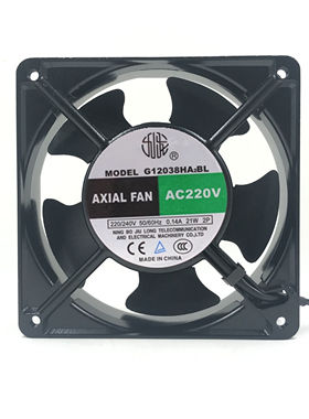 全新G12038HA2BL 12038 220/240V 0.14A 21W 电焊机散热轴流风扇