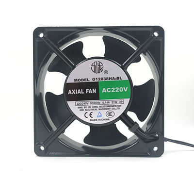 全新G12038HA2BL 12038 220/240V 0.14A 21W 电焊机散热轴流风扇