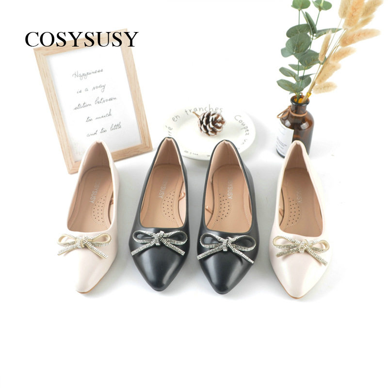 COSYSUSY其他水钻浅口单鞋