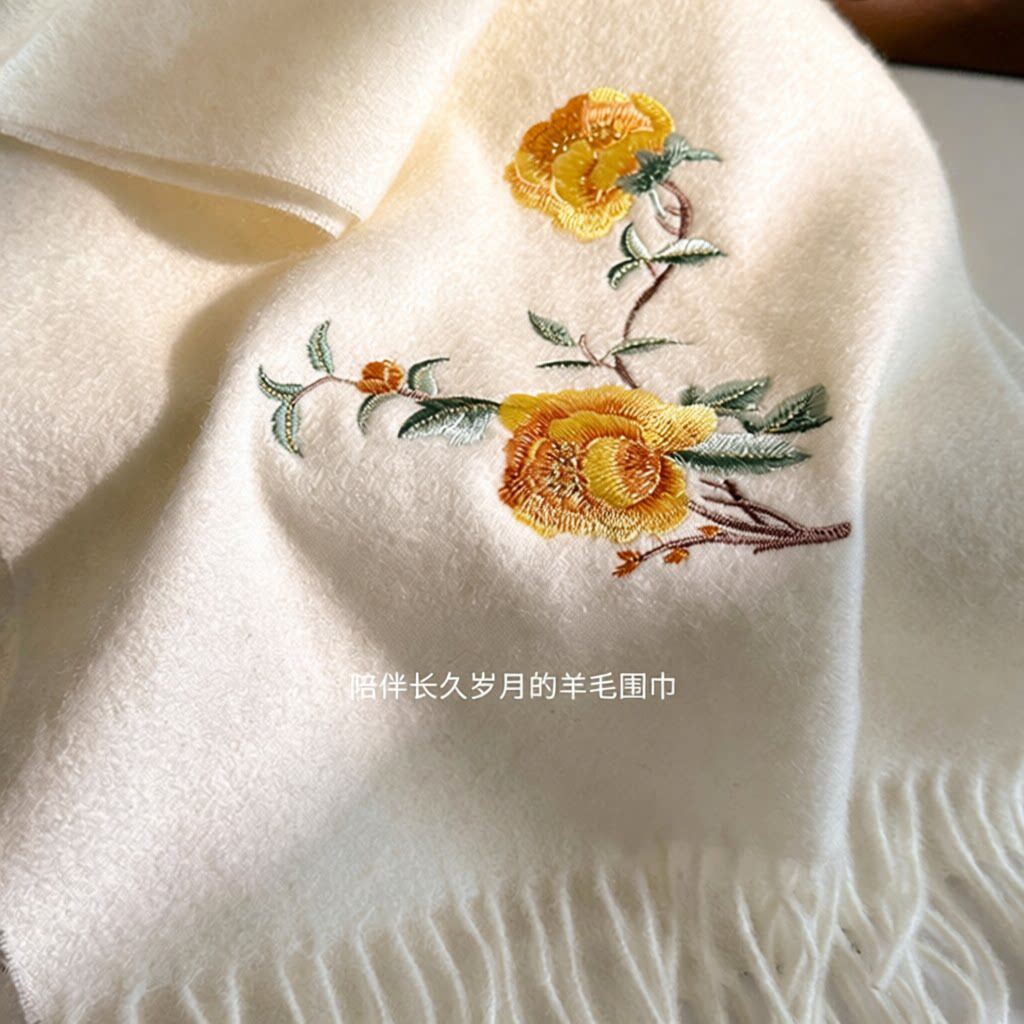 冬季苏州刺绣1围巾/丝巾/披肩