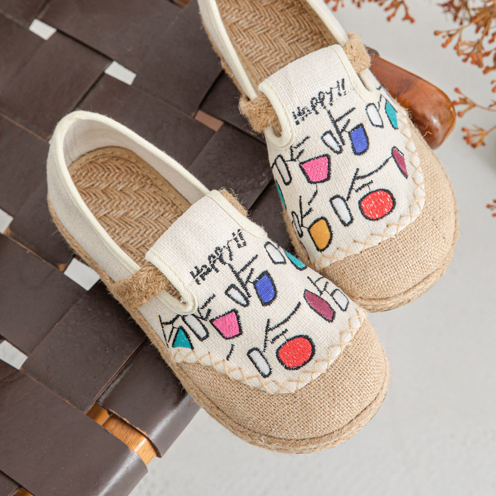 花开布落休闲DX68哈哈传统布鞋