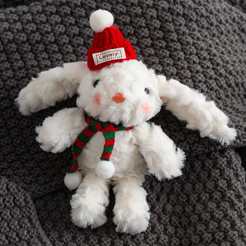 垂耳兔子毛绒玩偶公仔汽车钥匙扣包挂件闺蜜汽车生日圣诞礼物品