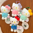 hellokitty挂件毛绒公仔钥匙扣可爱kt猫玩偶书包小挂饰