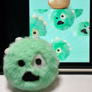 cortis‘ 小红书爆款 ball小怪兽马丁可爱毛绒玩偶挂件 新品
