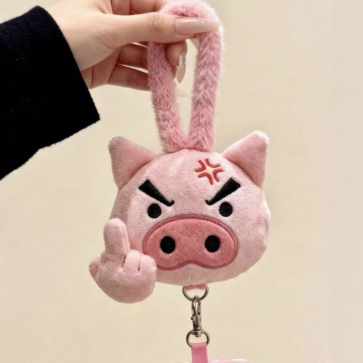 Jell原创日系蜡笔小新肥嘟嘟左卫门15cm潮玩毛绒挂件情绪表达小众