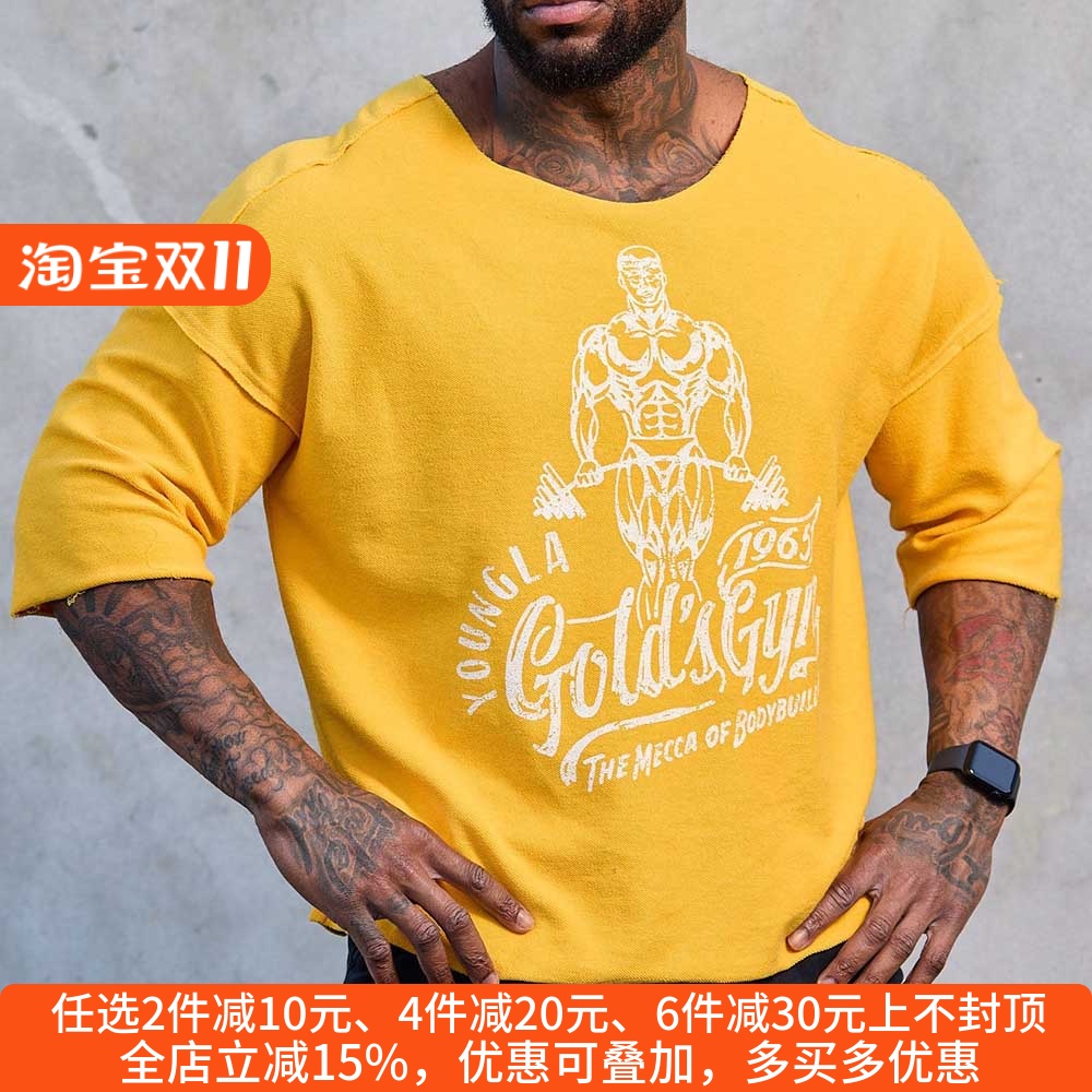 youngla联名goldsgym宽松男半袖