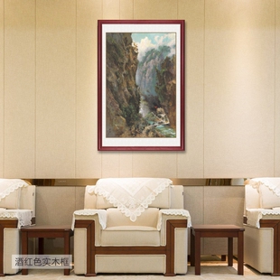 攻占天险腊子口革命战争油画办公室会议厅壁画客厅墙画走廊装饰画