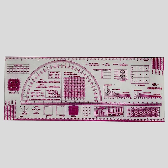 带经纬度识图尺图上量算尺