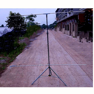 可伸缩野战挂图架单双横杠图架教学展示架4*4/2*3米