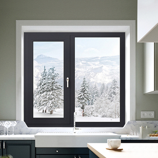 正典系统K10Pro内开内倒窗封阳台全屋换窗成品门窗