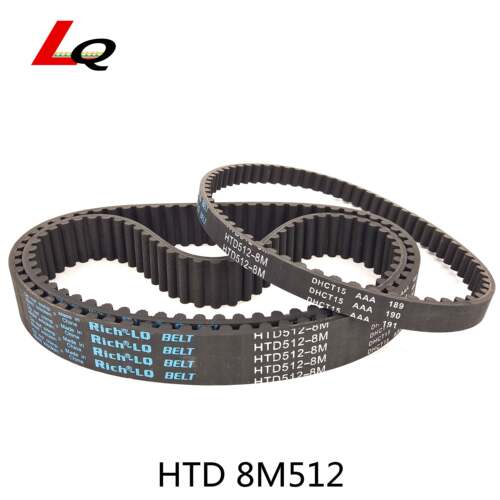 数控车床6140X轴同步带HTD 8M512 64齿橡胶齿形同步皮带工业皮带