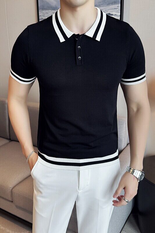 夏季男士PLO衫针织衫上衣PLO15-P55,男装Polo衫,星座1606