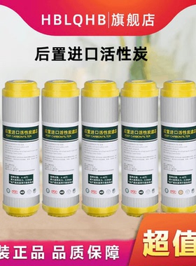 净水机滤芯后置活性炭T33POC前置过滤净水器通用纯水机直饮机专用