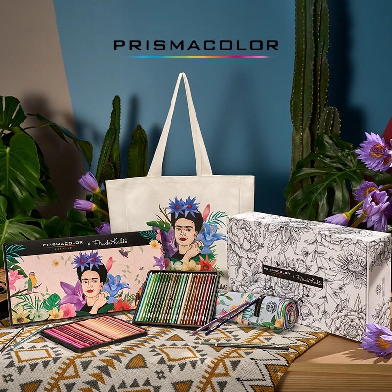 霹雳马弗里达限定联名款150支油性彩铅Frida Kahlo绘画套装培斯玛