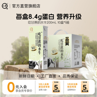 认养水牛奶冰淇淋般口感200ml*10盒