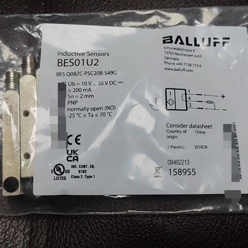 可维修巴鲁夫传感器 BES01U2，议价