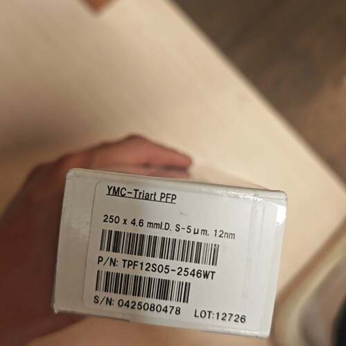 可维修五氟苯基柱YMC-Triart PFP色谱柱，型号TPF12议价