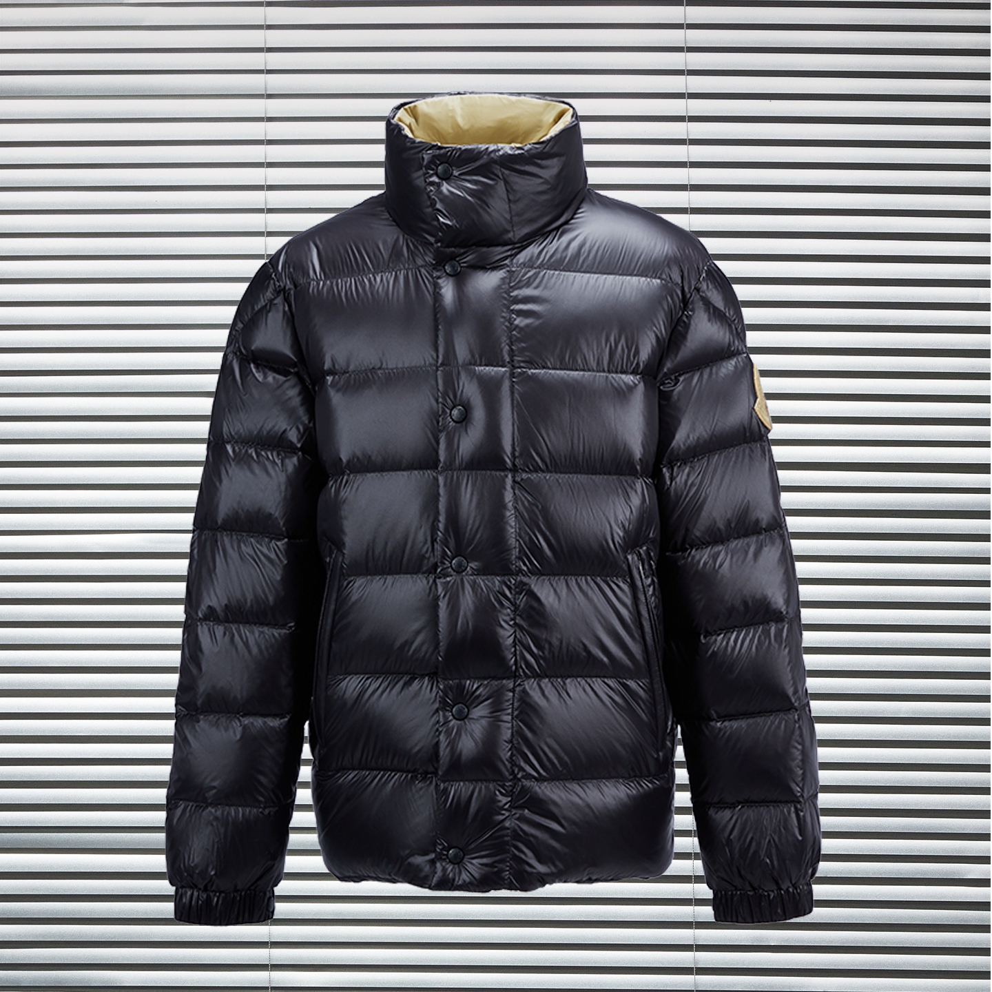 蒙口猫羽绒服男秋冬季加厚保暖