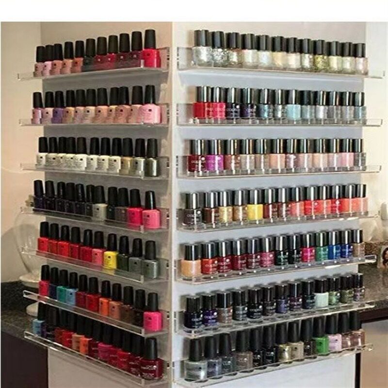 壁挂式展示架书架亚克力透明收纳架U型置物架墙上挂式少儿书架