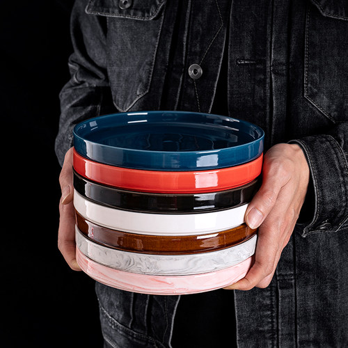 花盆托盘陶瓷创意接水盘底托