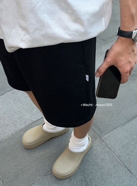 【福利款】wtaps纯棉印花运动休闲夏季宽松跑步重磅五分短裤