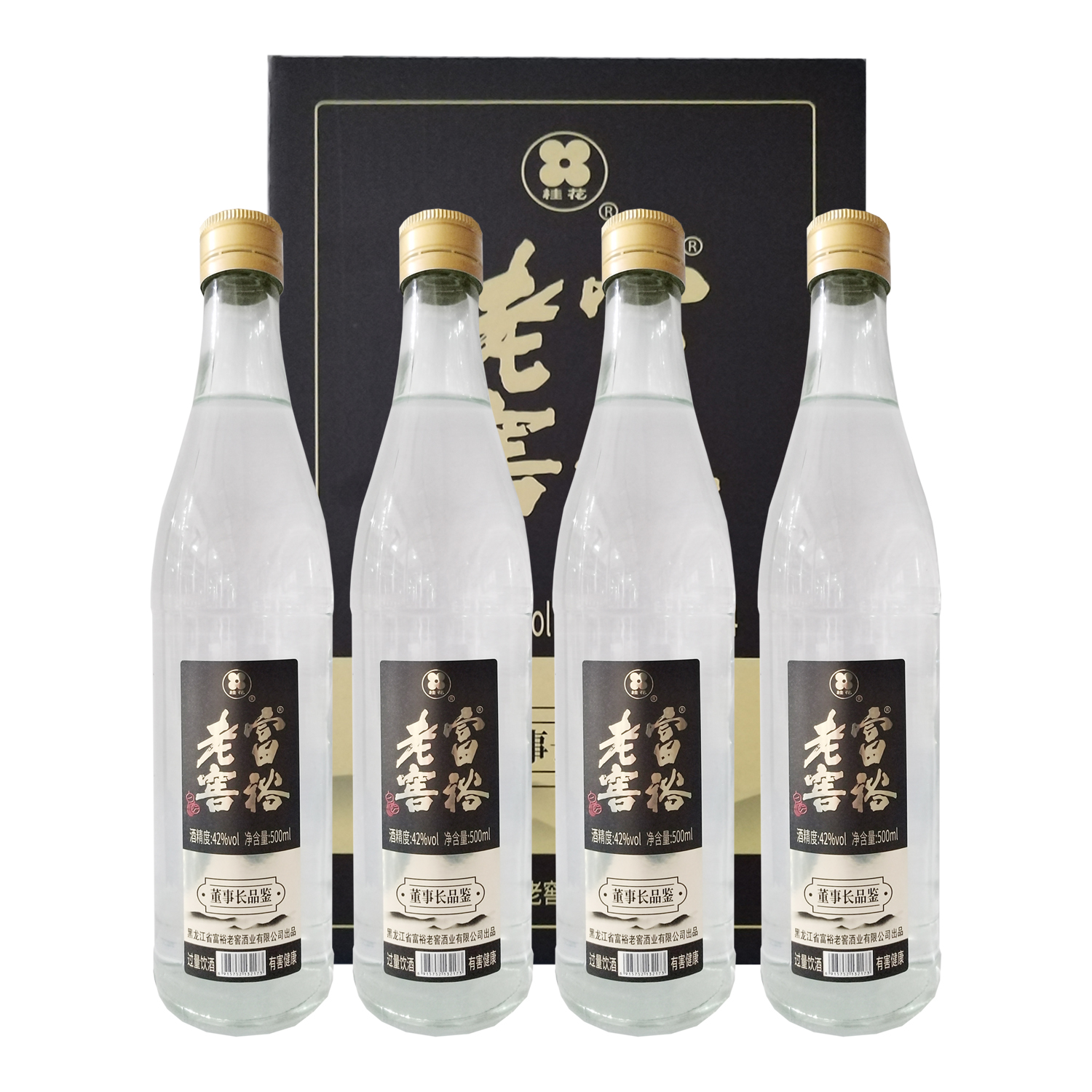 富裕老窖500ml白酒42度