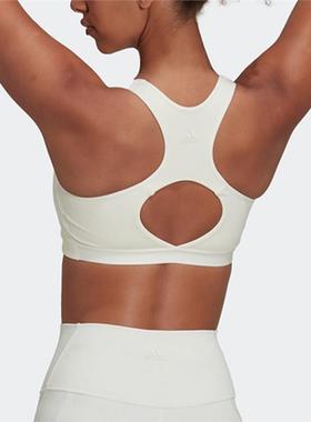 Adidas/阿迪达斯新款女子紧身运动健身内衣 HM6369