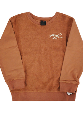 耐克小童棉质舒适宽松无帽运动休闲圆领套头卫衣NY2112086PS-001