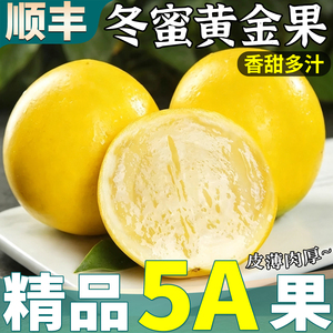 顺丰包邮l商用优选一级黄晶果